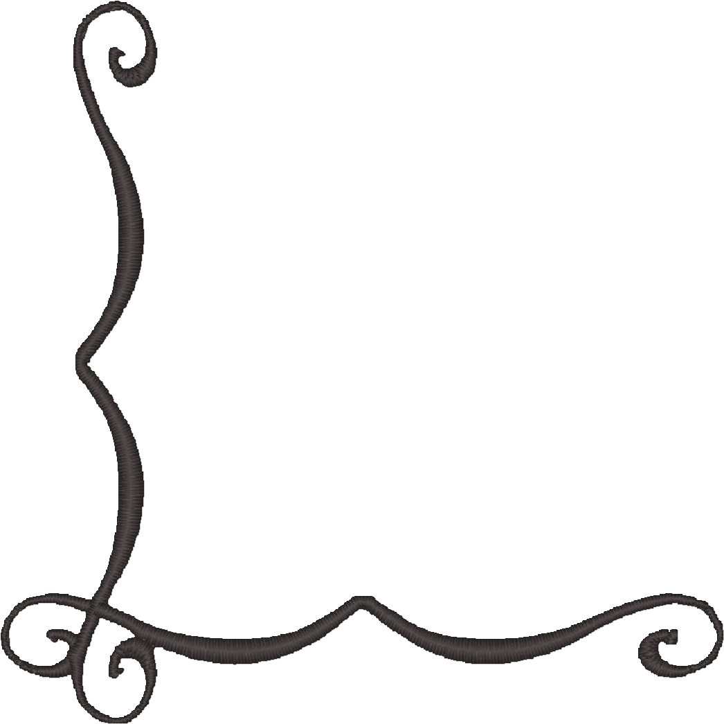 Clipart > Categories > Swirl Border Clip Art - Corner Border (1324x1272)