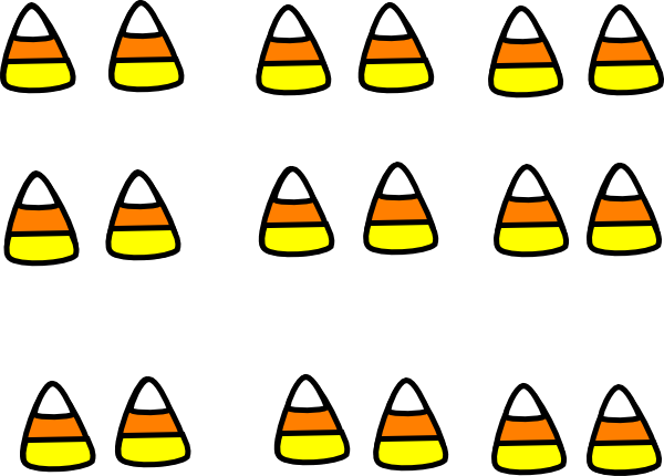 Candy Corn Clip Art (600x430)