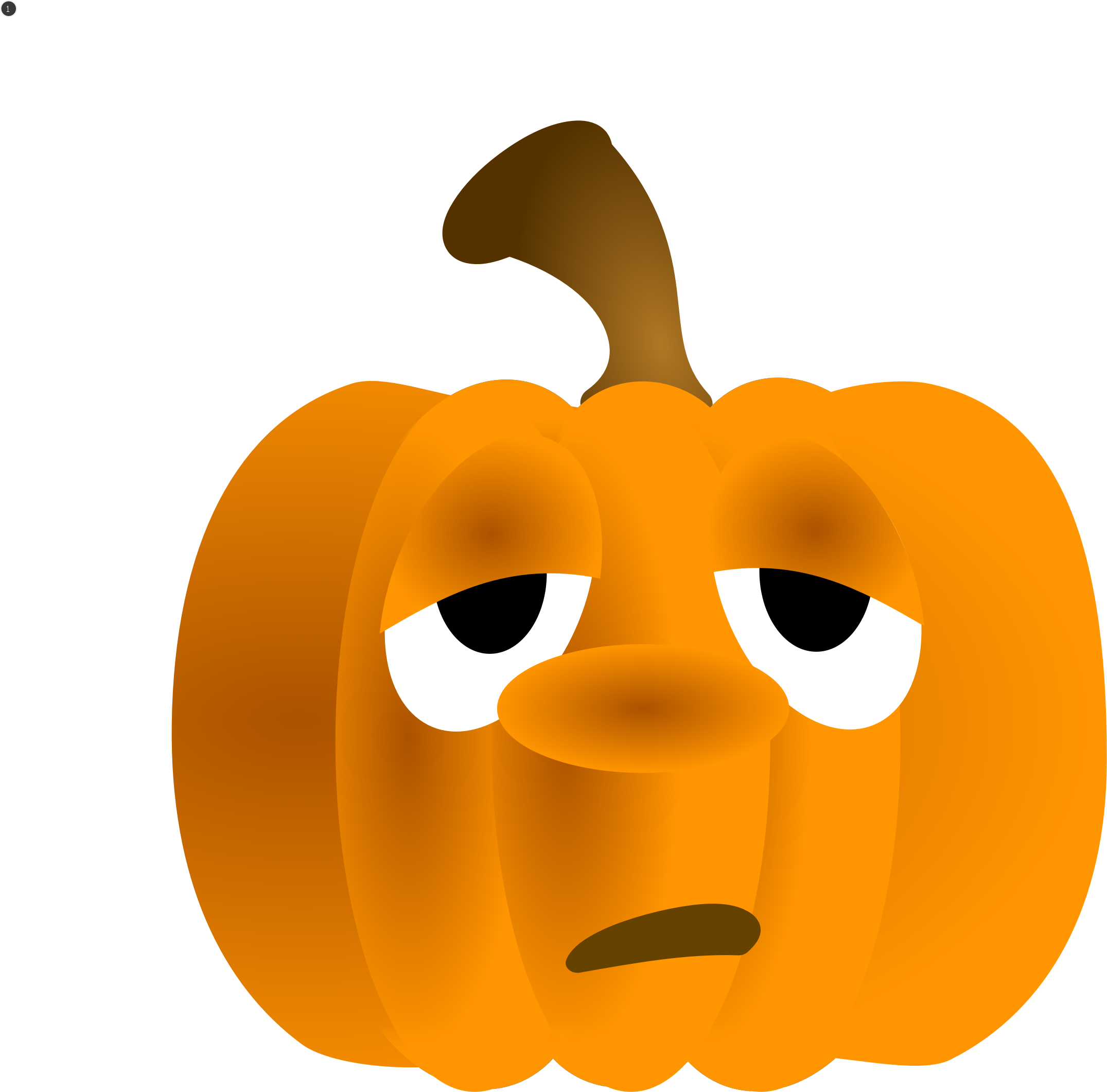 Pumpkin Clipart Animated - Pumpkin Animation (2151x2121)