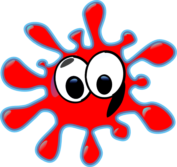 Splash Clip Art - My Favorite Color Clipart (600x566)