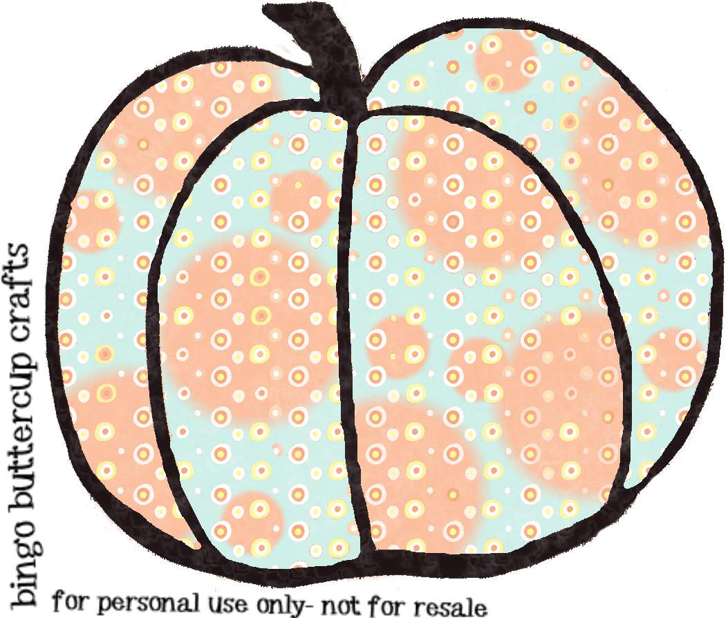 Polka Dot Pumpkin Clipart - Clip Art (1200x1200)