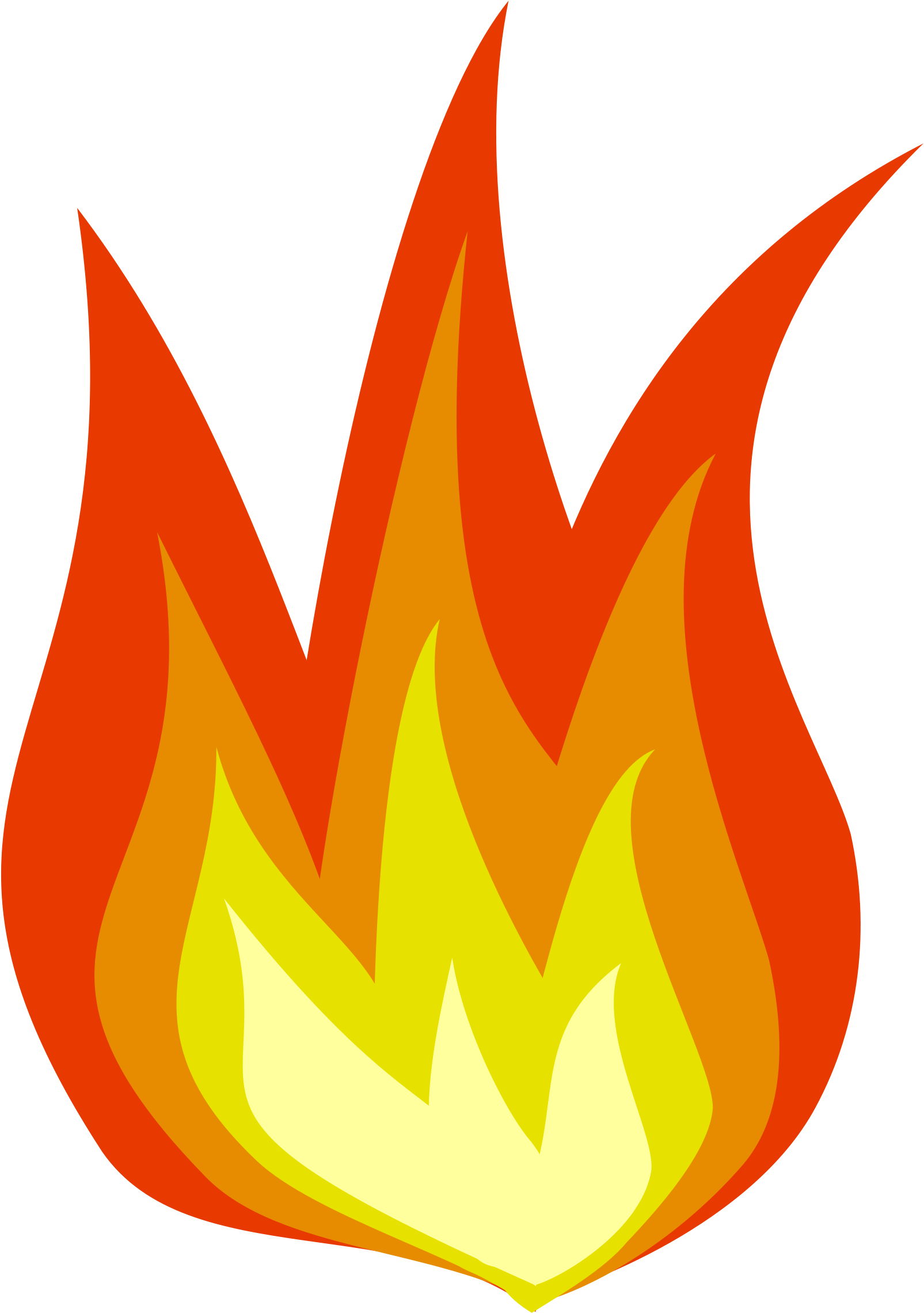 Fire Clip Art - Symbols Of The Holy Spirit (2000x2728)