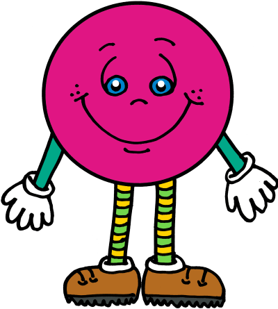 Circle - Clipart - Circle Shapes Clipart (406x480)