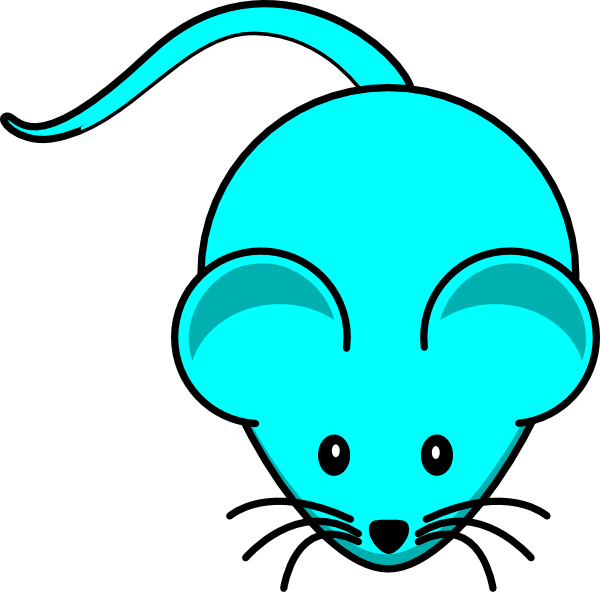 Blue Mouse Png, Svg Clip Art For Web - Maus Clipart (600x592)