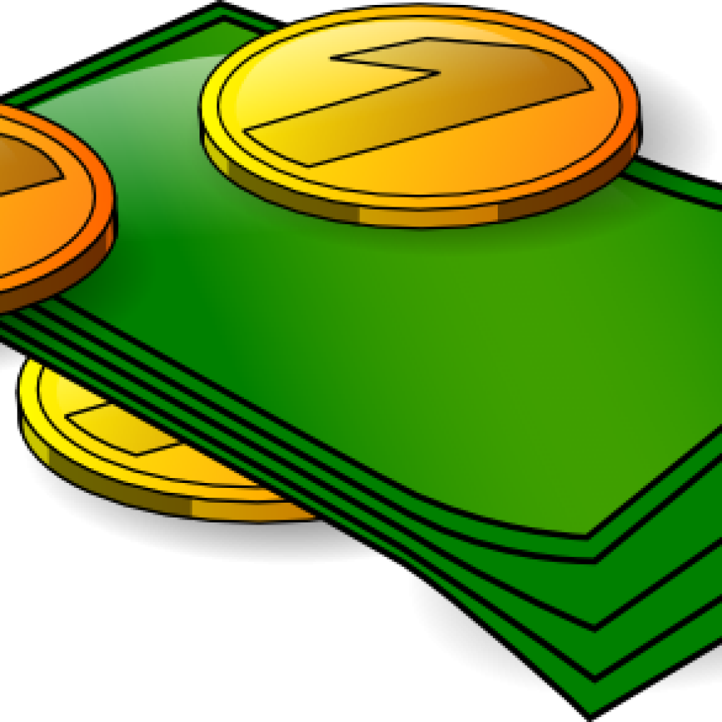 Free Clip Art Money N Kamil Money Clip Art At Clker - Less Money Clipart (1024x1024)
