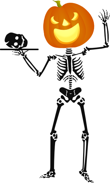 Skeleton Clipart Png (360x598)