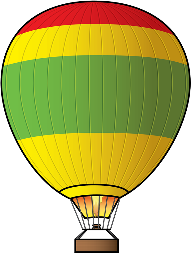 0 Hot Clip Art Clipart Fans - Hot Air Balloon (687x928)