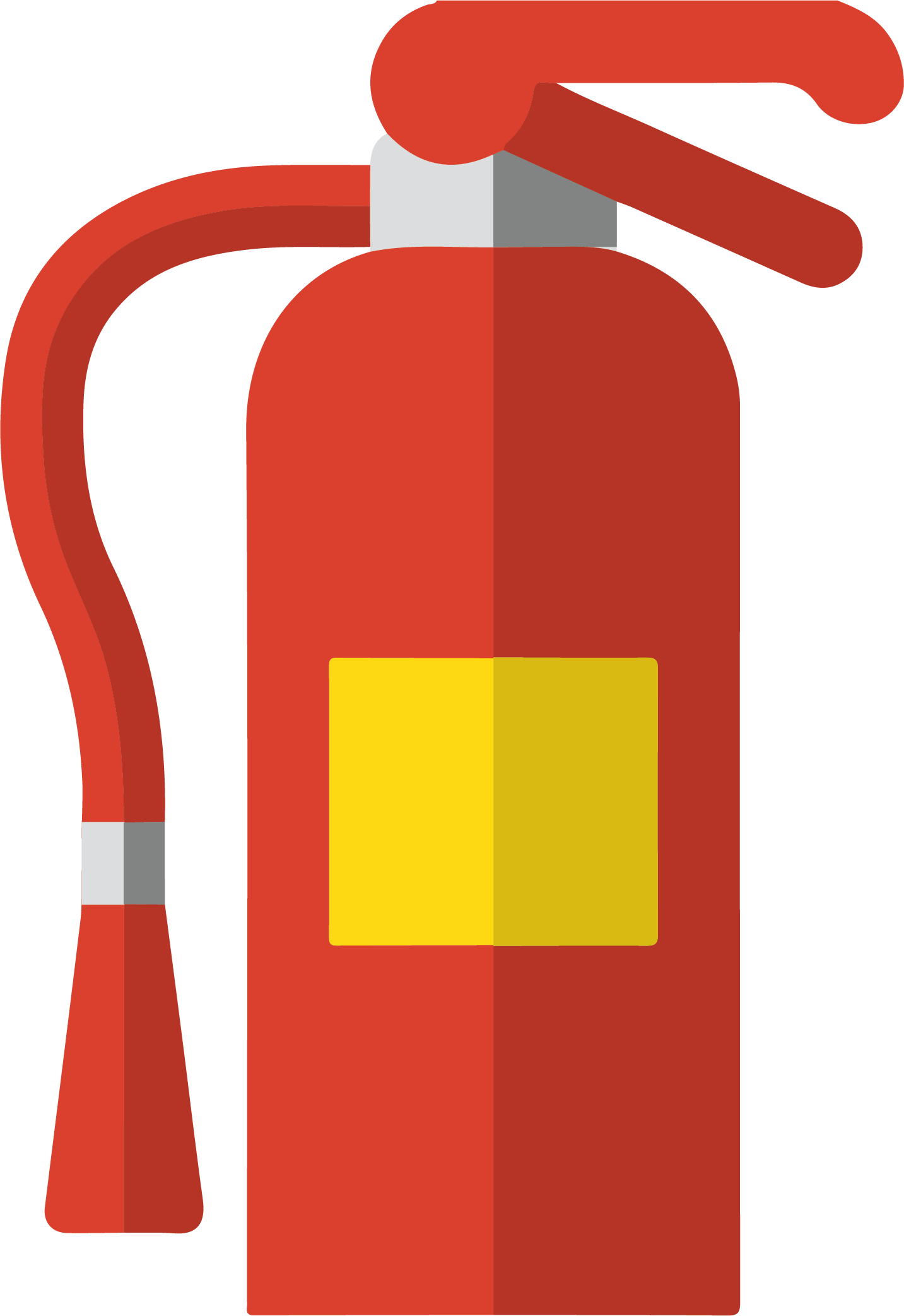 Fire Extinguishers - Fire Extinguisher Clipart Transparent (1433x2085)
