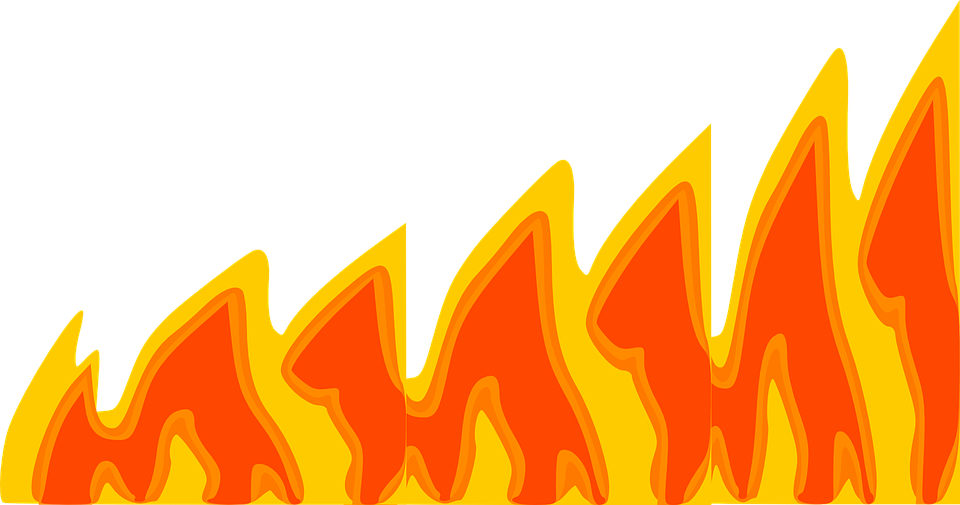 Fire - Hell Clipart (960x505)