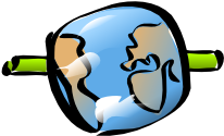 Free Vector Internet Globe Earth Network Clip Art - Clip Art (600x375)