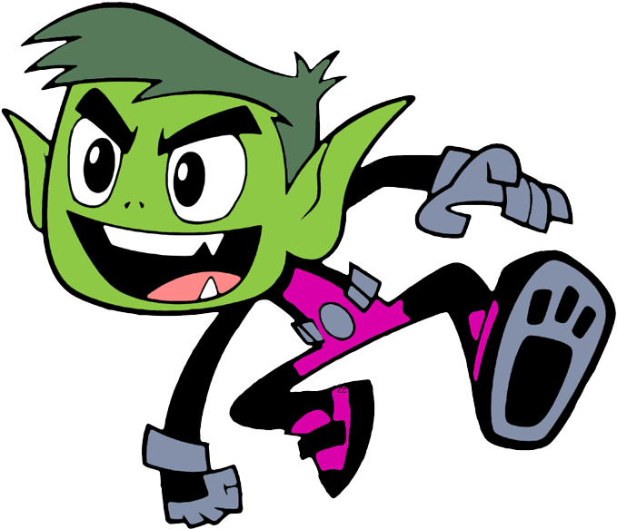 Clip Art Images - Teen Titans Go Beast Boy (685x596)