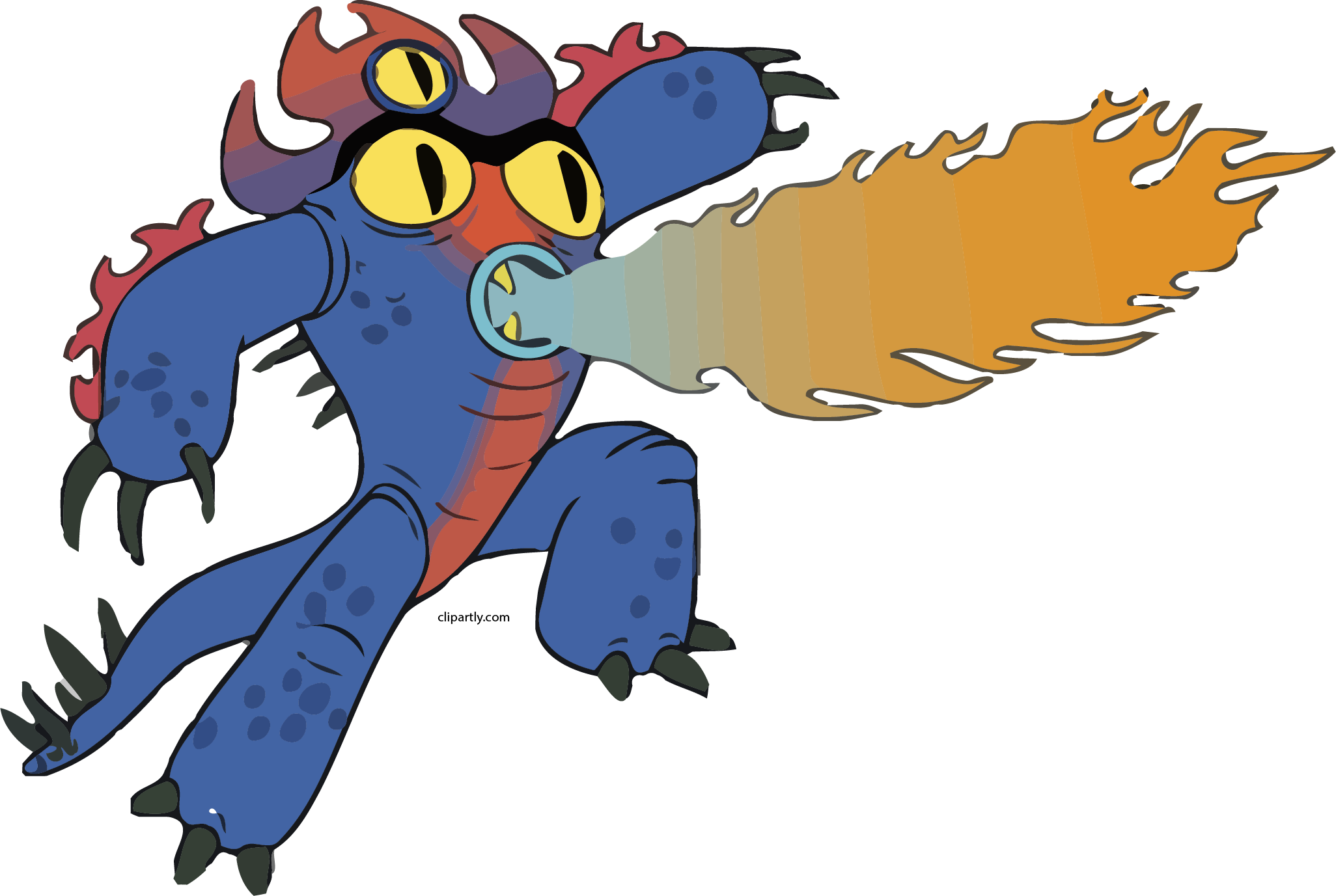 Bighero Fred Fire Png Clipart - Big Hero 6 Fred Clipart (2052x1377)