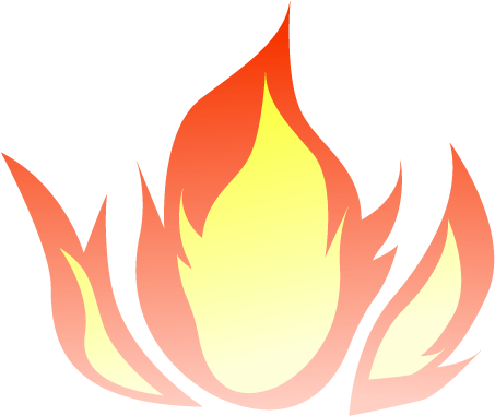 Flame Clipart Transparent Background - Bsc-4010wh4ct 4000mah リチウムイオンカルテット充電器 (500x500)