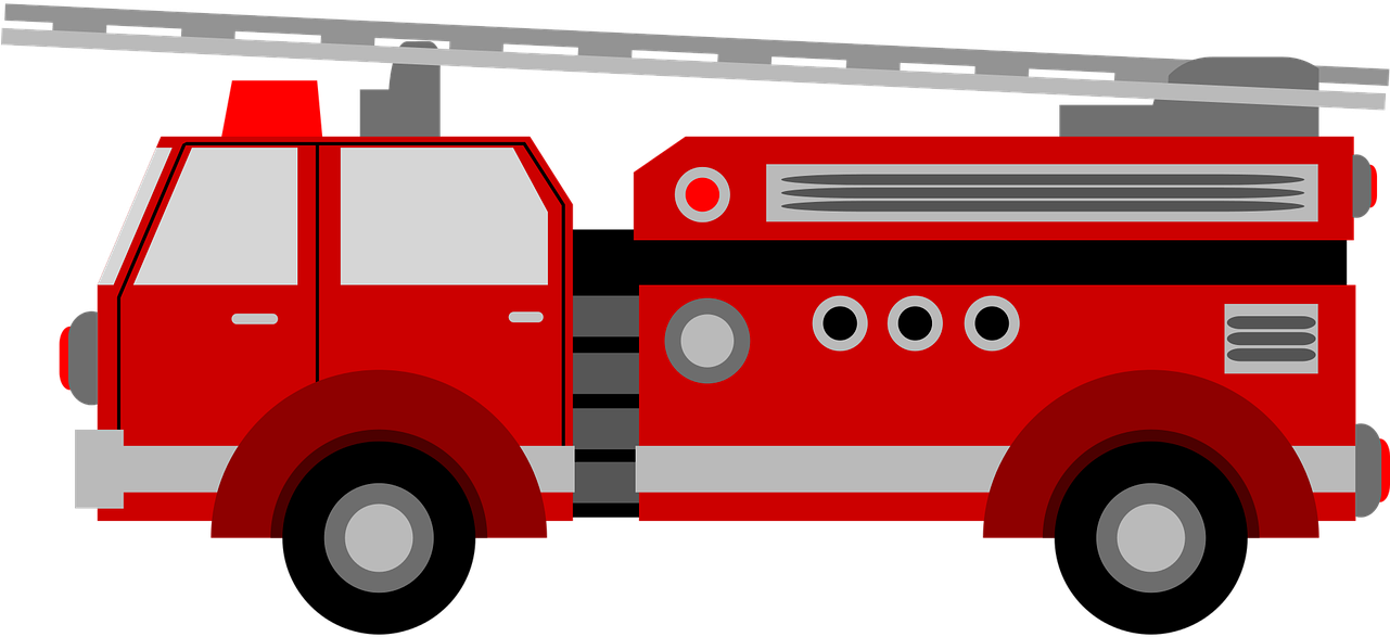 Firetruck Kids Child Fire Red Truck Toy Li - Zazzle Firefighter Club Trucker Hat (1280x640)