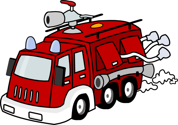 Image Of Ambulance Clipart 8 Truck Clipartoons - Fire Station Clip Art (600x422)