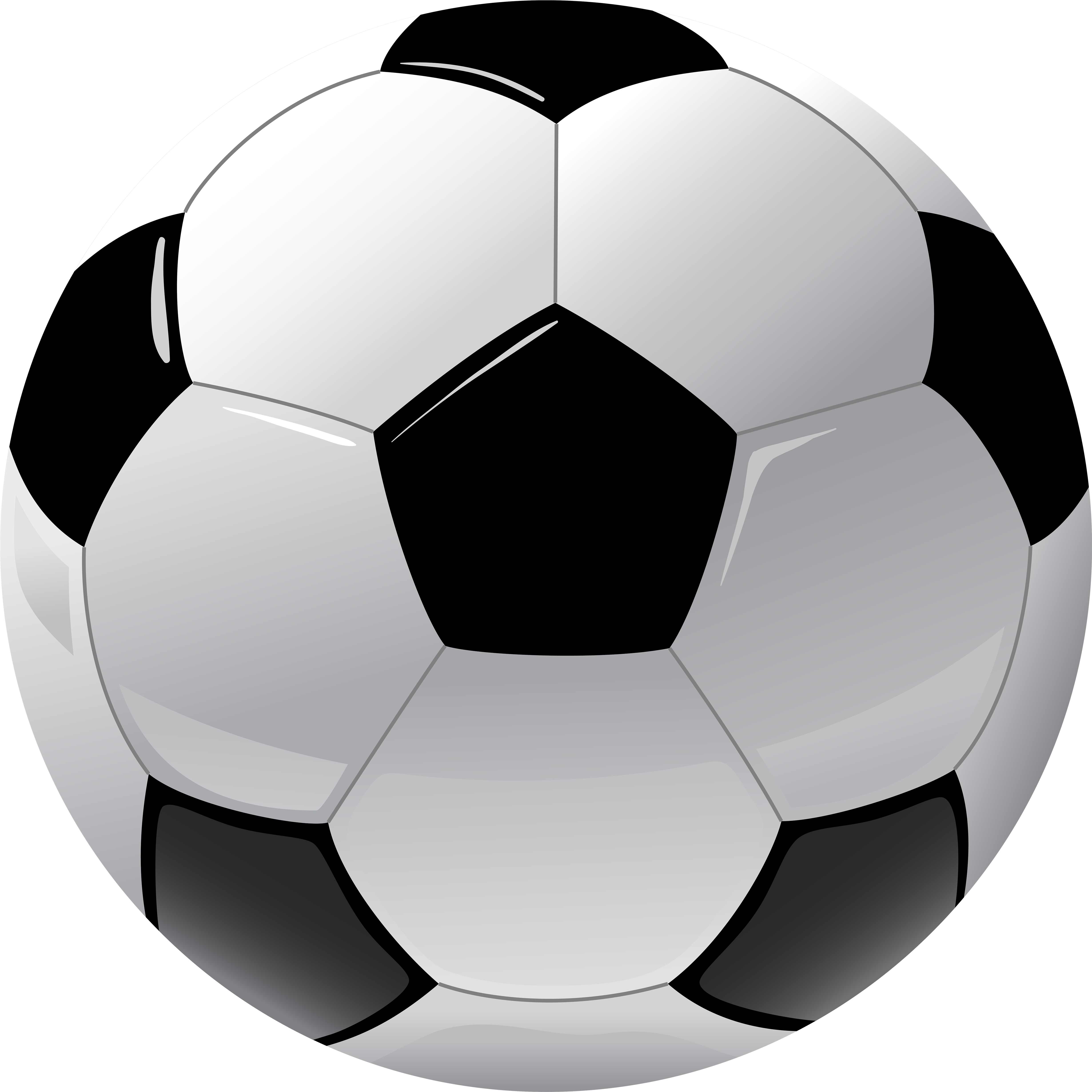 Soccer Ball Clip Art Sport Ball - Soccer Ball Png (4999x5000)