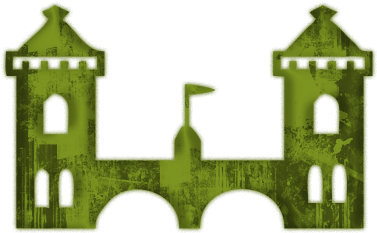 Green Castle Clipart - Castle Icon Green (512x512)