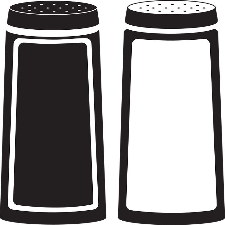 Salt Clip Art - Salt And Pepper Shakers Clip Art (721x720)