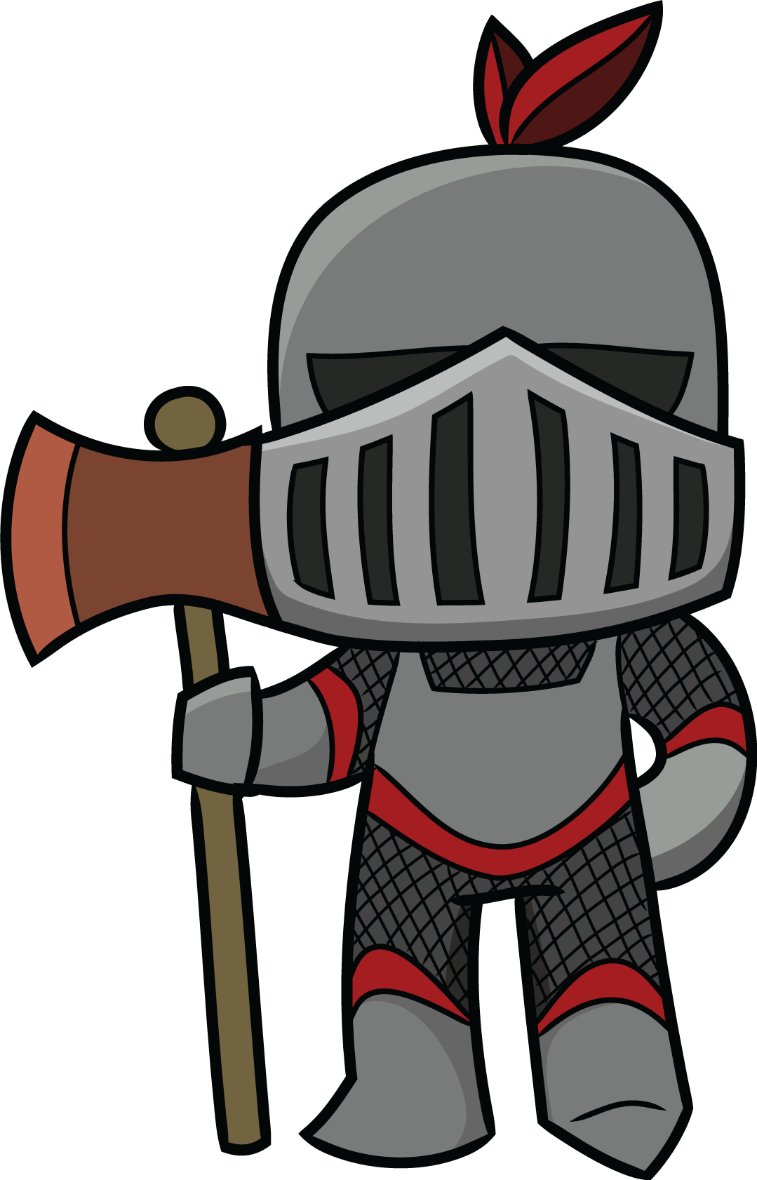 Knight Clipart Black And White Free Images Image - Knight Middle Ages Clipart (1079x1682)