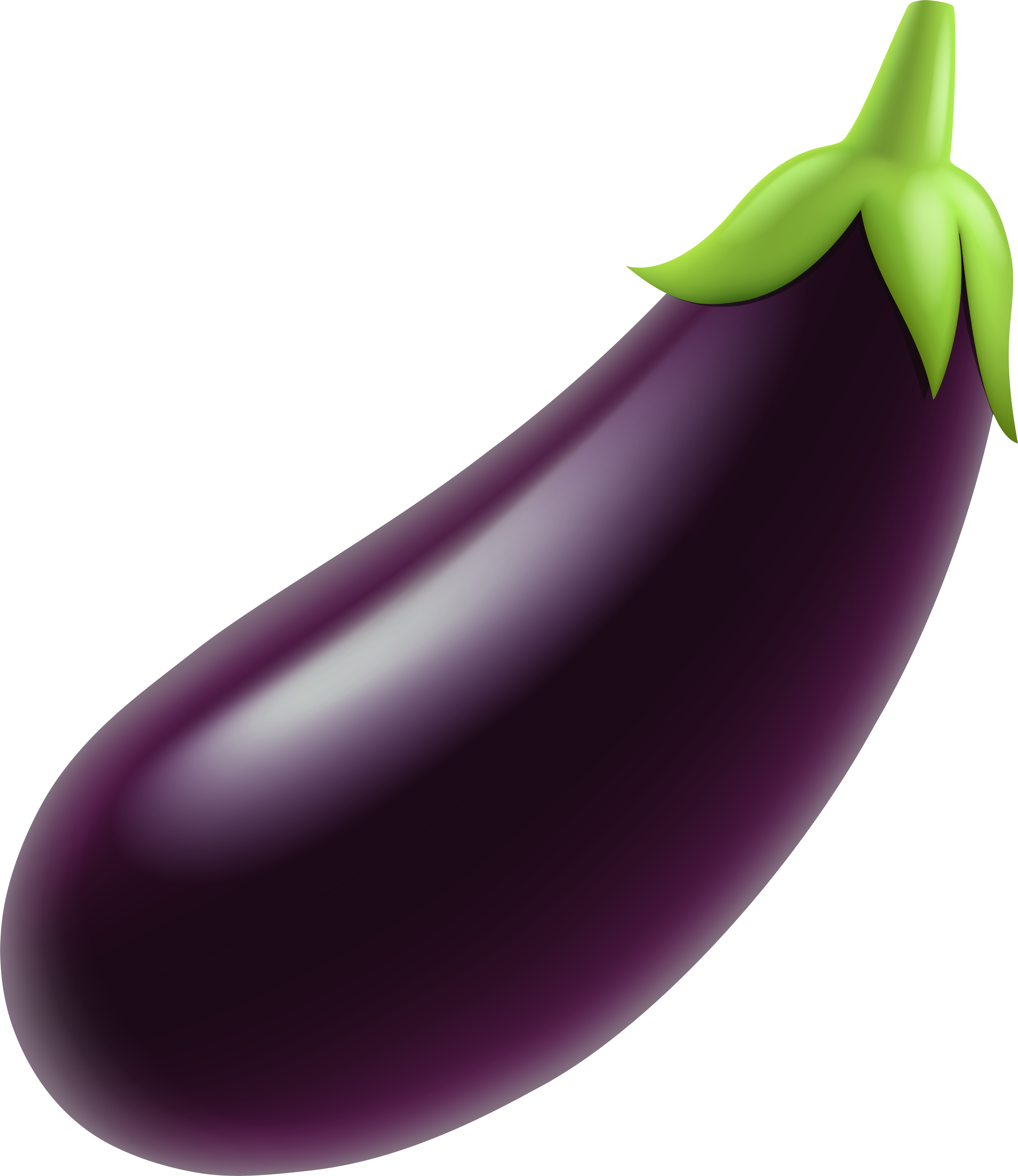 Eggplant Png Clip Art - Eggplant Png Clip Art (6924x8000)