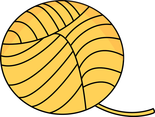 Clip Art Ball Of Yarn - Ball Of Wool Different Colours Clipart (500x379)