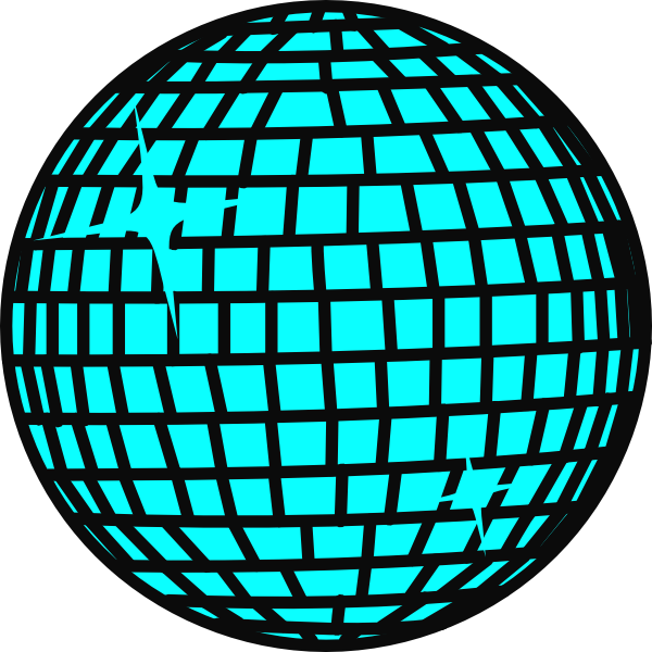 Discoball Clipart (600x600)