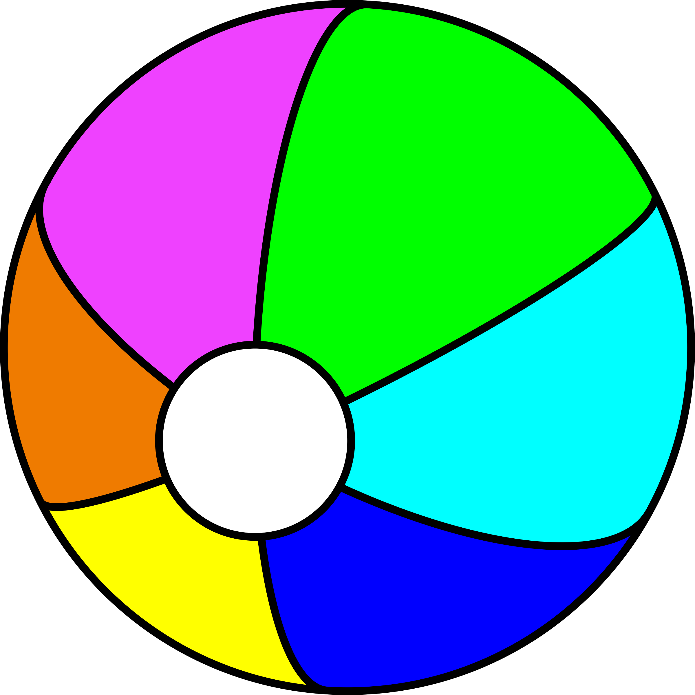 Beach Ball Vector Clip Art 5 Cliparting - Beach Ball Clipart (2400x2400)