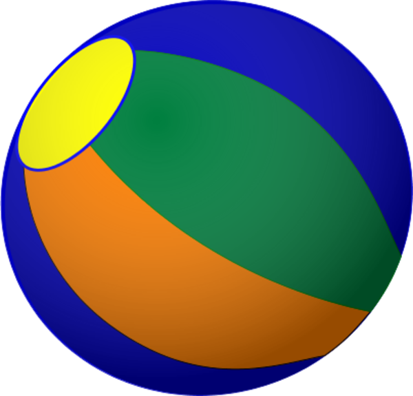 Beachball Beach Ball Clip Art Vector Hubprime - Beach Ball (600x575)