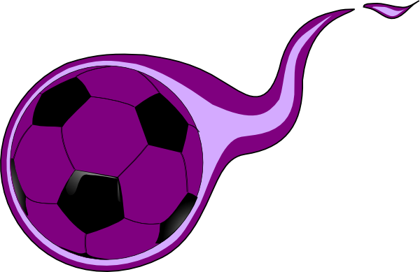 Purple Soccer Ball Background (600x389)