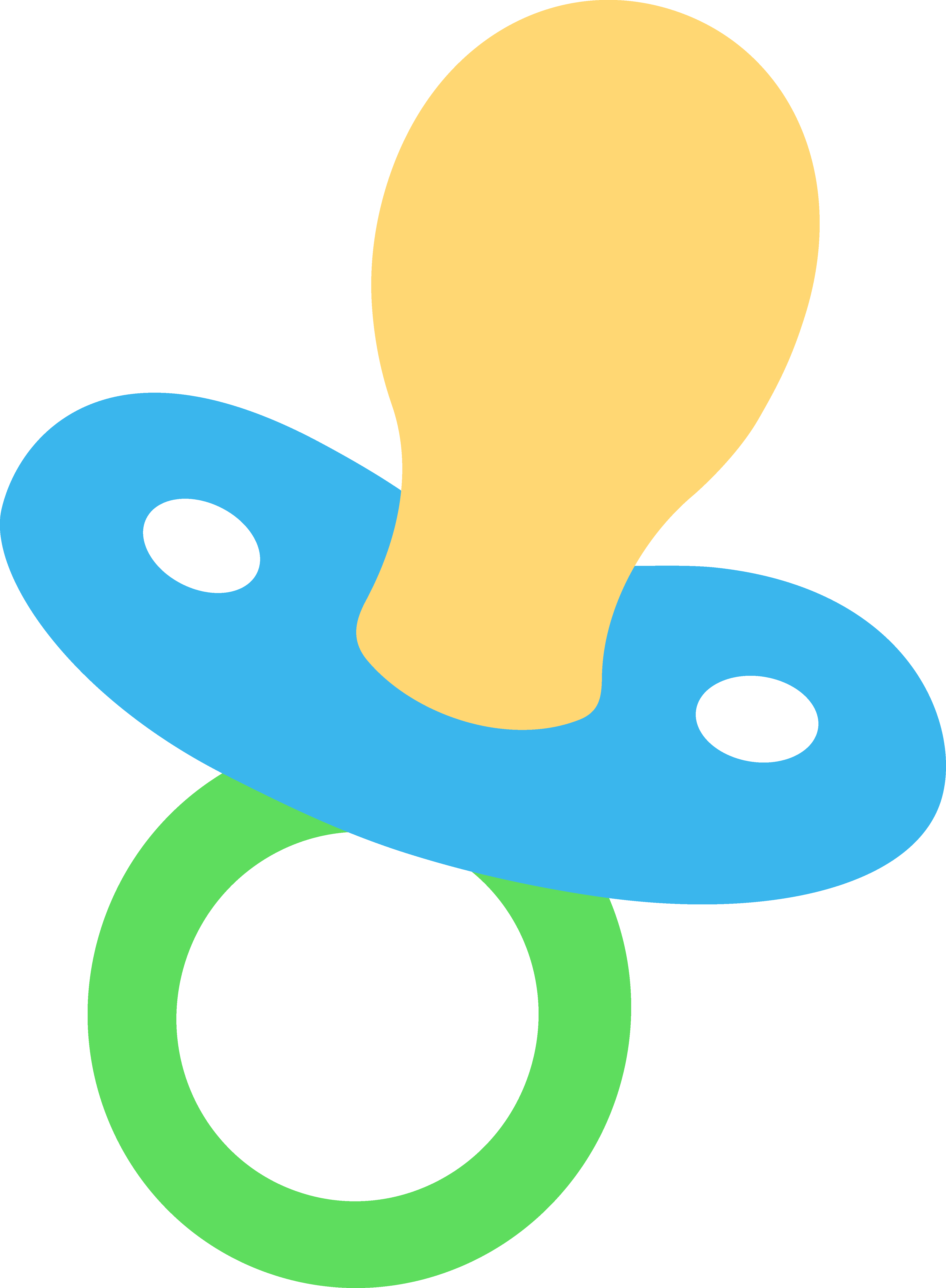 Pacifier Clip Art Clipart - Baby Pacifier Clipart (4597x6255)