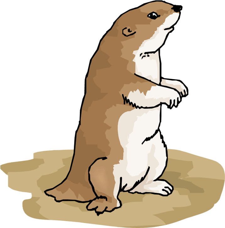 Prairie Dog Clipart - Gopher Coloring Page (743x750)