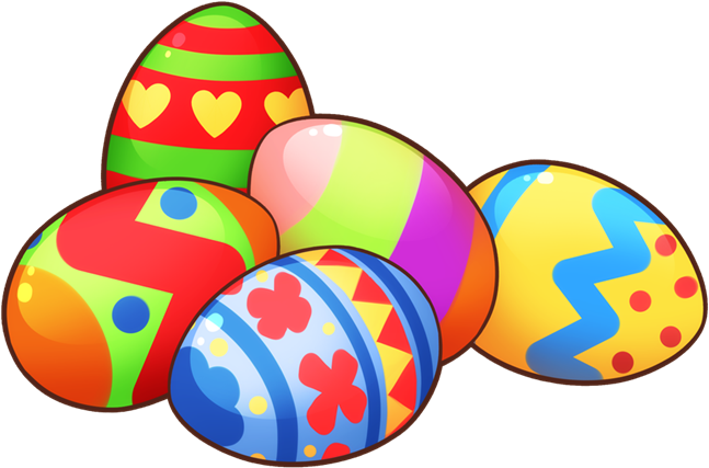 Easter Eggs In Grass Clip Art - Easter Egg Clip Art (700x478)