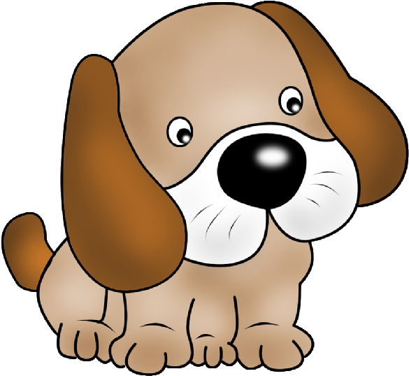 Free Puppy Clipart Images Clipart Image 7 - Dog Cartoon Png (600x600)