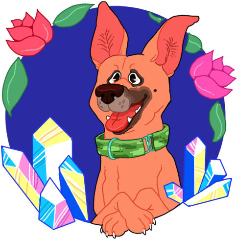 Free Pet Clipart - Portrait (500x500)