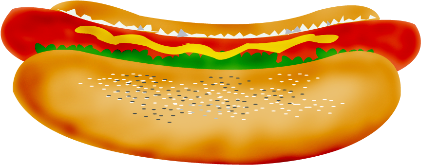Hot Dog Clipart Free Clip Art Images - Hot Dog Clipart Png (1000x800)