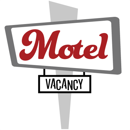 Vacancy Sign Clip Art - Motel Clip Art (432x432)