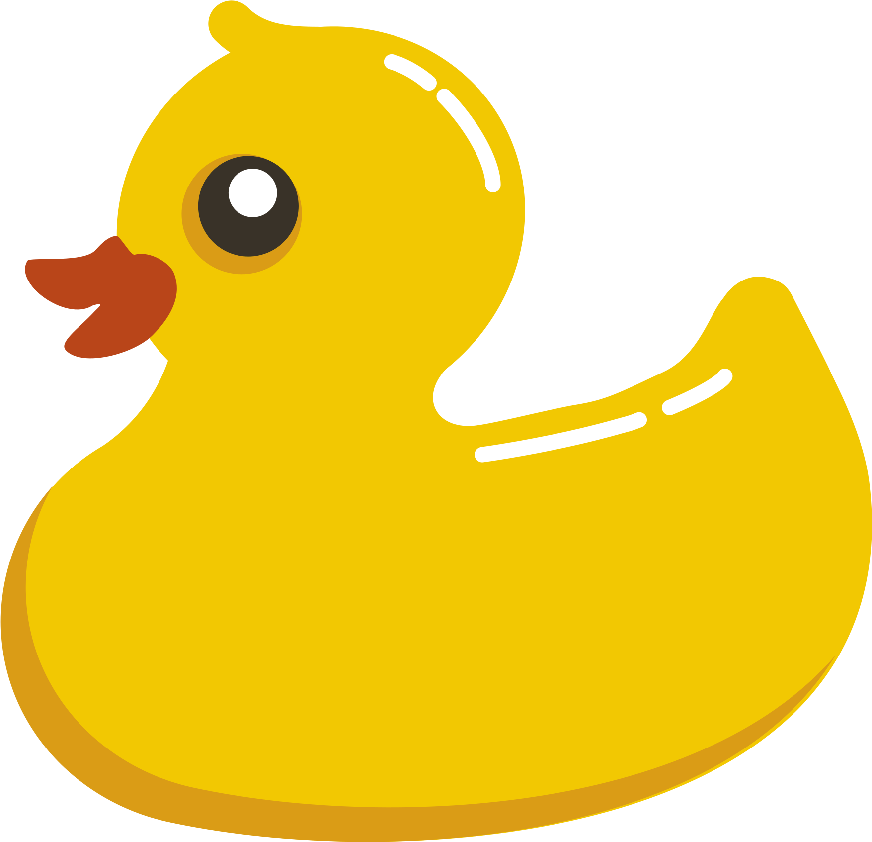 Gelb, Clipart Kostenlos, Gummi Ente, Google-suche, - Rubber Duck Clipart (2400x1906)