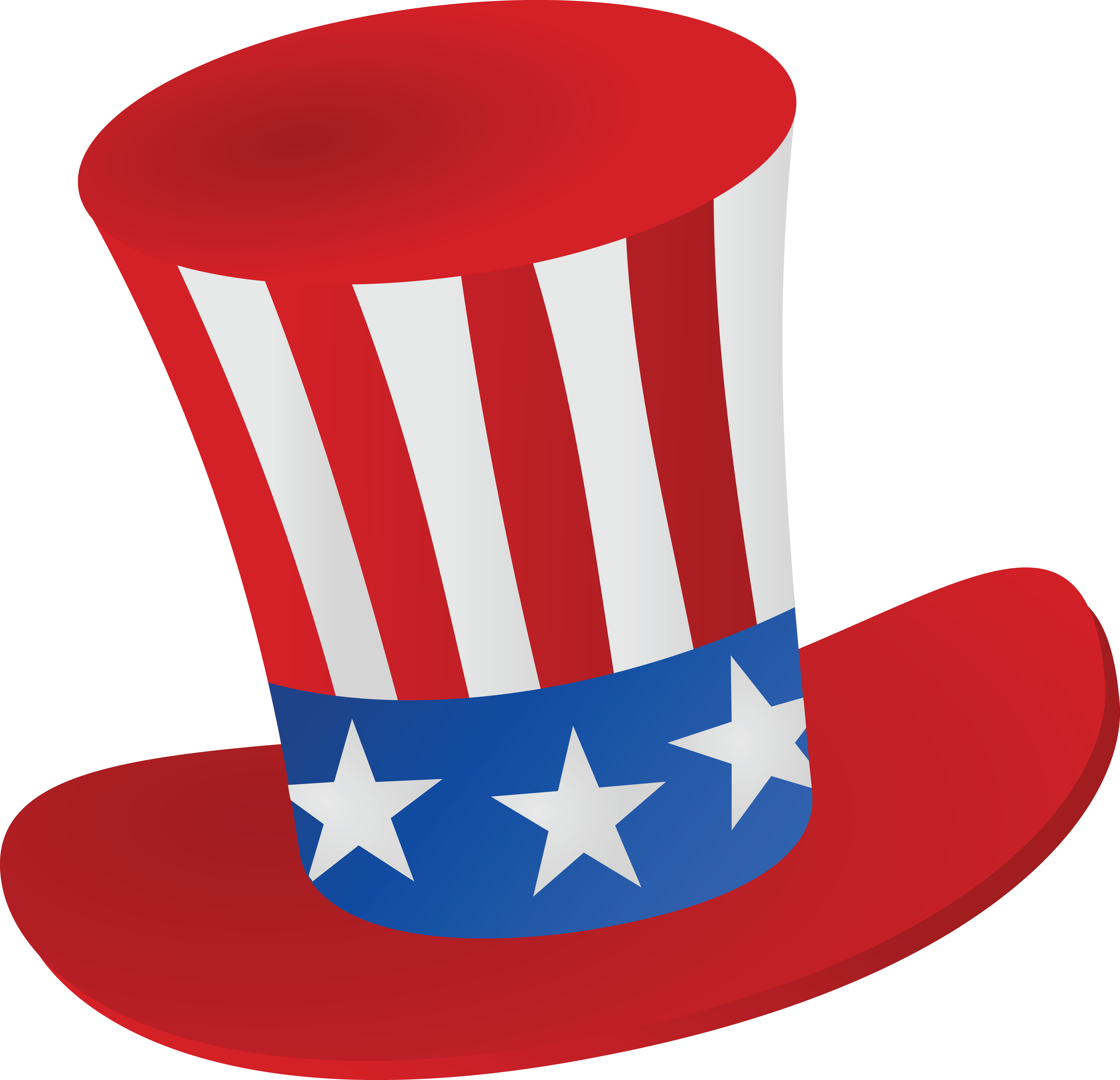 - Ai, - Eps, - Svg, - Free Clipart Of A Patriotic - Memorial Day Clip Art Png (4000x3858)