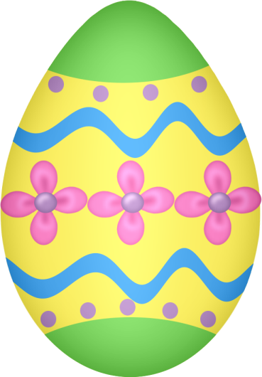 Free Egg Easter Clipart 2 Clipartix Clip Art Eggs - Easter Egg Free Clip Art (369x530)