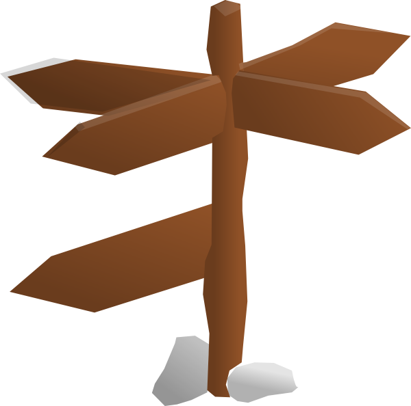 Sign Post Clipart (600x594)