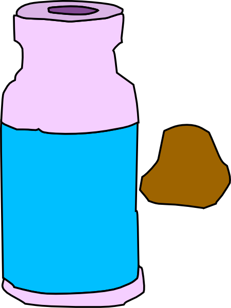 Vaccine Vial Clip Art - Clip Art (450x600)