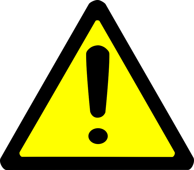 Warning Sign Clipart - Yellow Warning Triangle Icon (822x720)