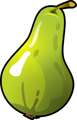 Surprising Ideas Pear Clipart Free To Use Public Domain - Pear Pictures Clip Art (312x483)