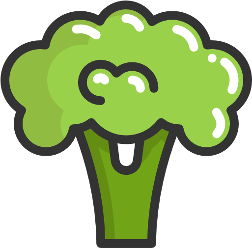 Vegetable, Vegan, Vegetables, Healthy Food, Supermarket, - Broccoli Svg (512x512)