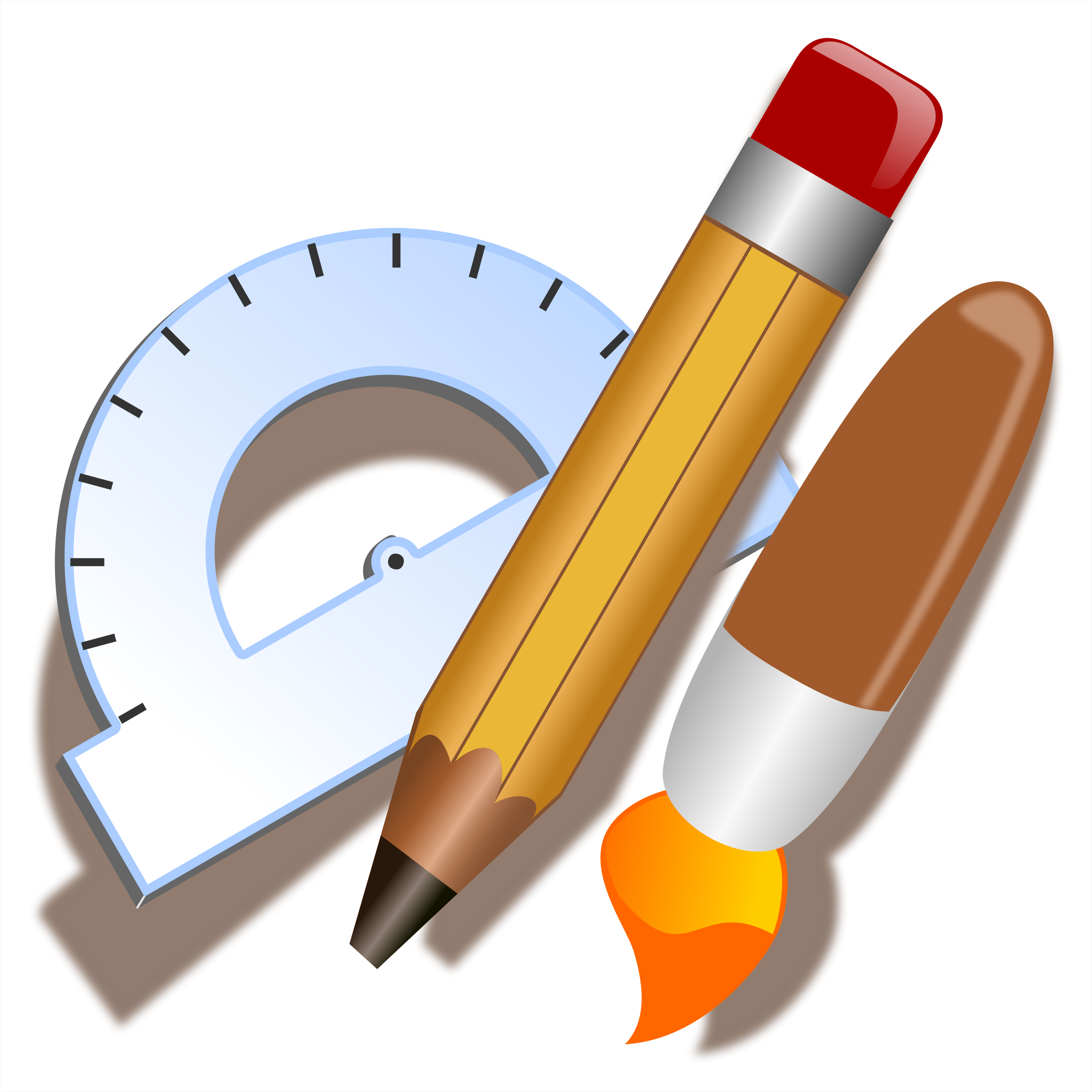 Architecture & Construction - Drawing Tools Clipart (2400x2400)
