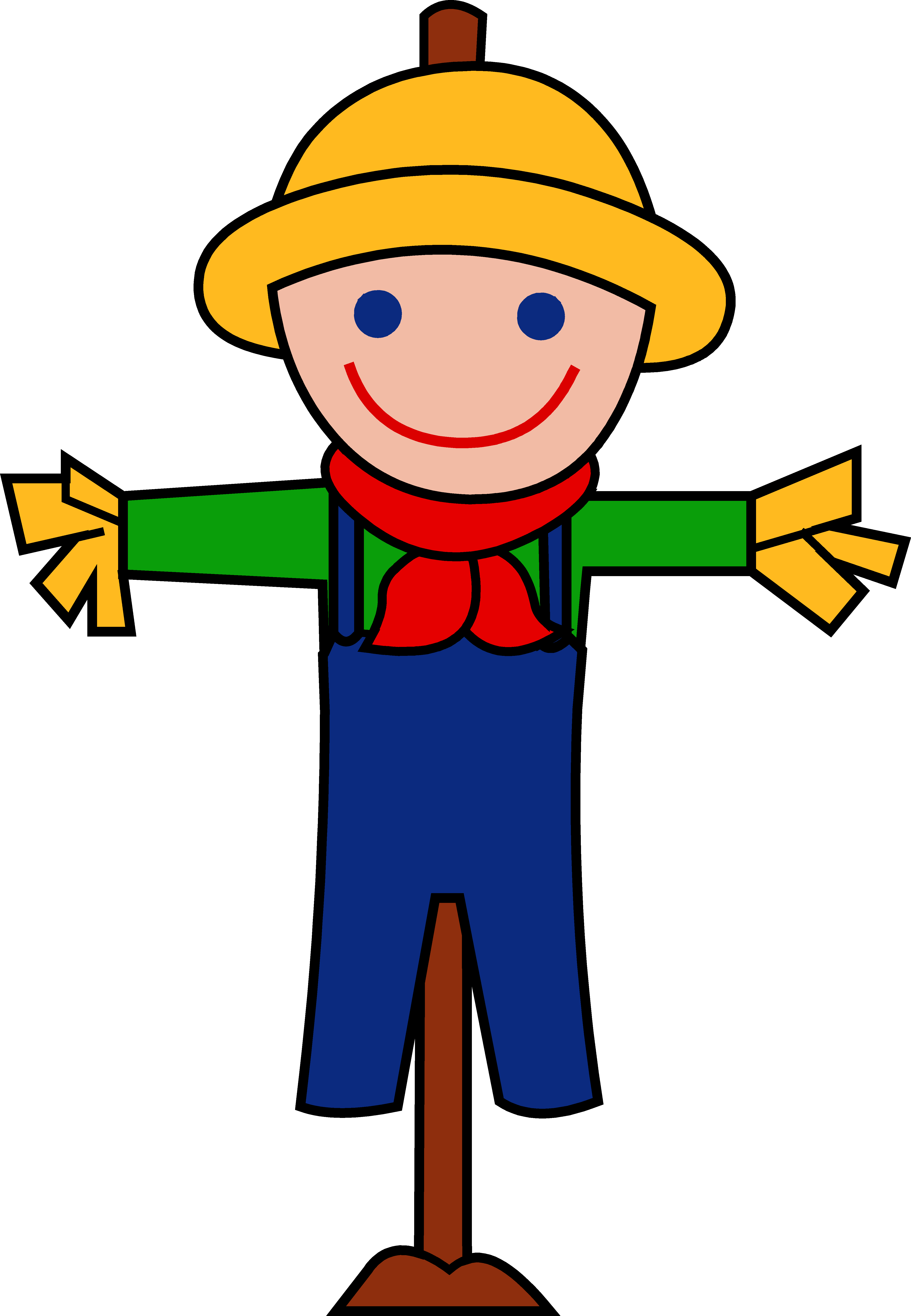 Scarecrow Clip Art - Scarecrow Clipart (4674x6750)