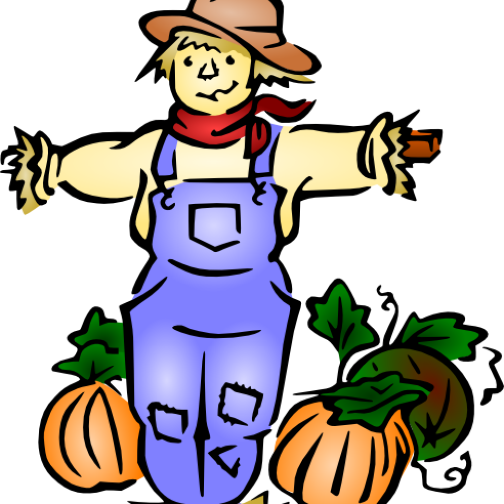 Scarecrow Clipart Scarecrow Clip Art At Clker Vector - Fall Harvest (1024x1024)