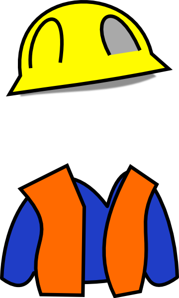 Construction Cone Clip Art - Free Clip Art For Construction (360x600)