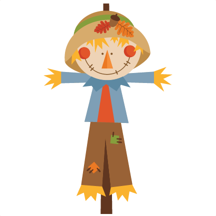 Scarecrow Svg Scrapbook Cut File Cute Clipart Files - Illustration (432x432)