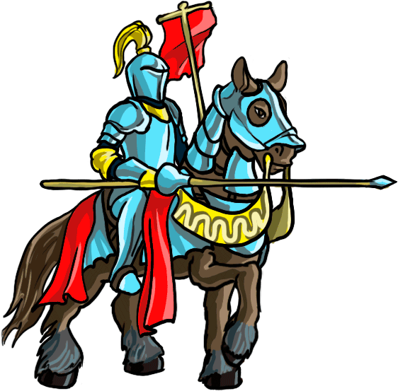 Clip Arts Related To - Knight Cartoon (600x600)